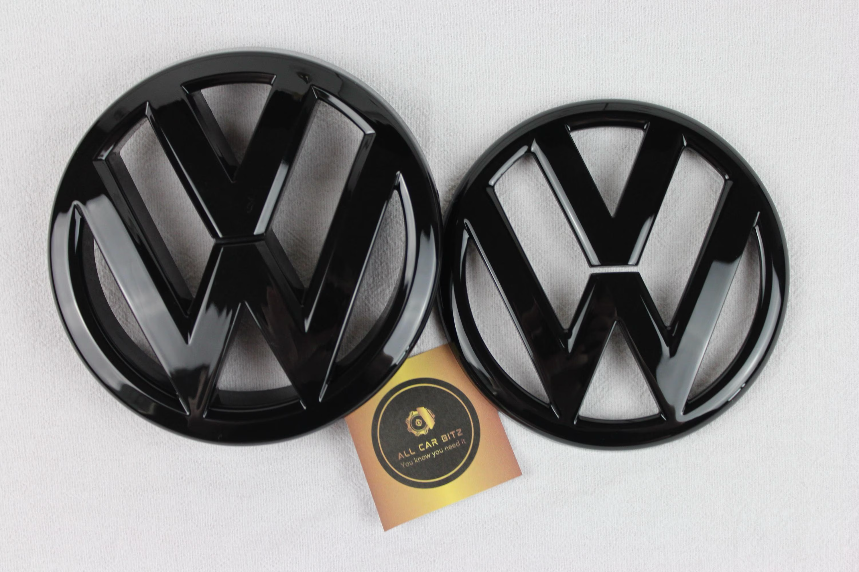 Volkswagen Polo 6R 2009-2013 Front and rear Black Replacement Part