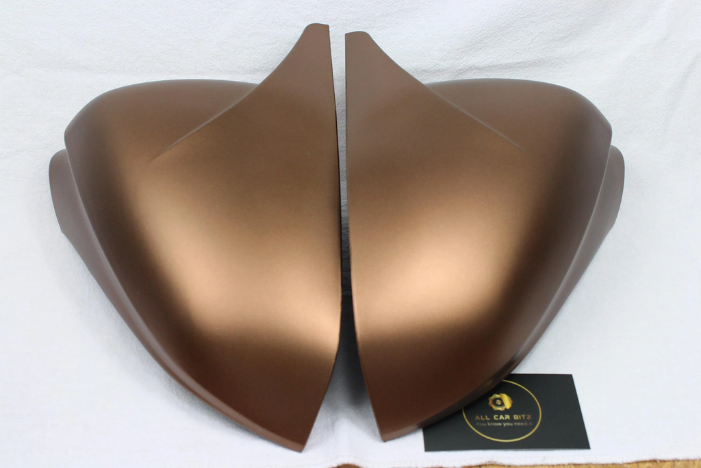 SEAT Leon MK4 Matte Bronze Mirror Cap Covers (L27A Cupra Bronze)