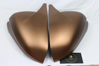 SEAT Leon MK4 Matte Bronze Mirror Cap Covers (L27A Cupra Bronze)