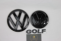 VW Golf MK7 black Badge Set – Front, Rear & GOLF Lettering